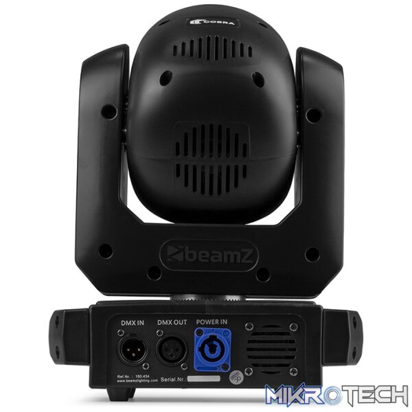 Beamz Cobra160 Led Moving Head Spot 1X 100W With Bee-Eye  6X 10W Rgbw - Image 6