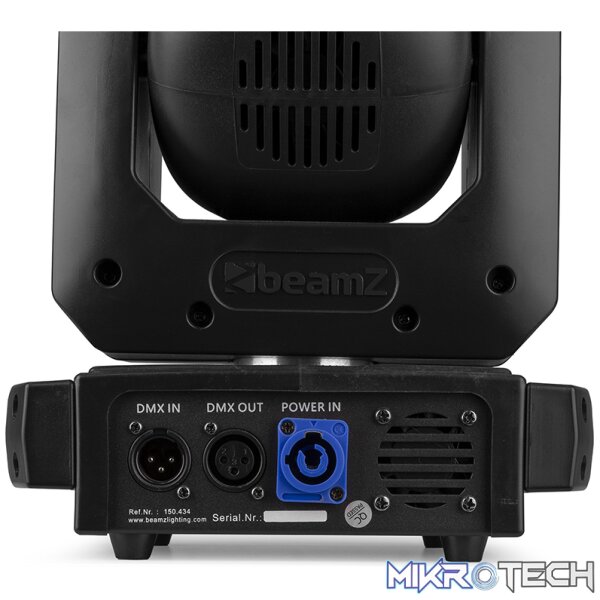 Beamz Cobra160 Led Moving Head Spot 1X 100W With Bee-Eye  6X 10W Rgbw - Image 7