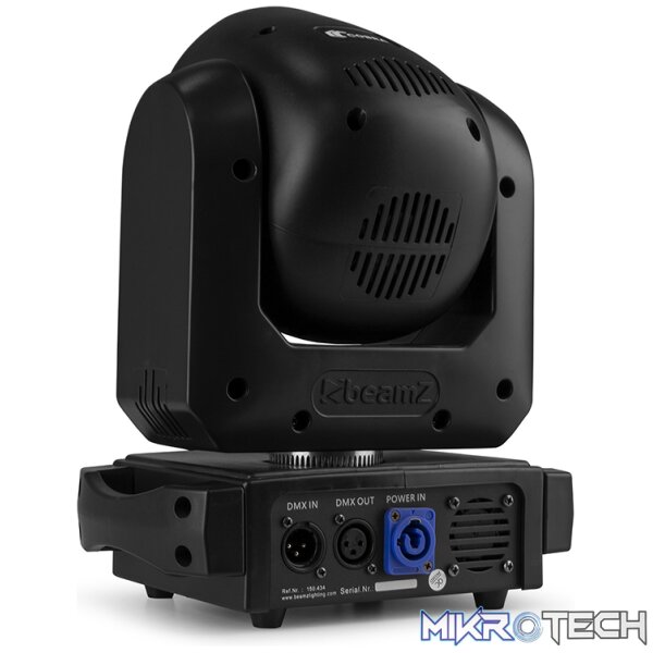 Beamz Cobra160 Led Moving Head Spot 1X 100W With Bee-Eye  6X 10W Rgbw - Image 8