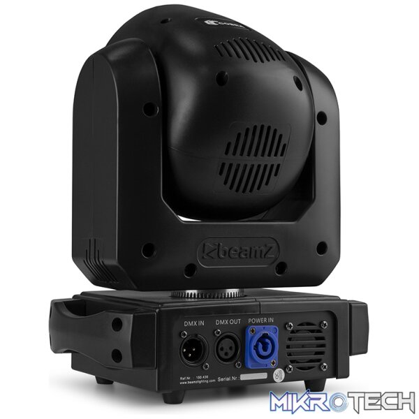 Beamz Cobra720 Led Moving Head Wash 7X 20W With Zoom Rgbw - Image 6