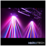 Beamz Panther80 Led Moving Head With Rotating Lenses 6X 12W Rgbw - Image 7