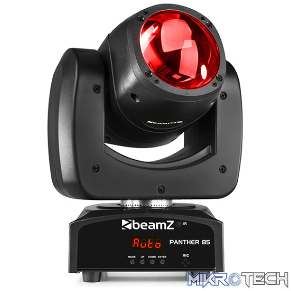 150448B_1 Beamz Panther85 Led Moving Head Beam 1X 80W Rgbw - Image 1