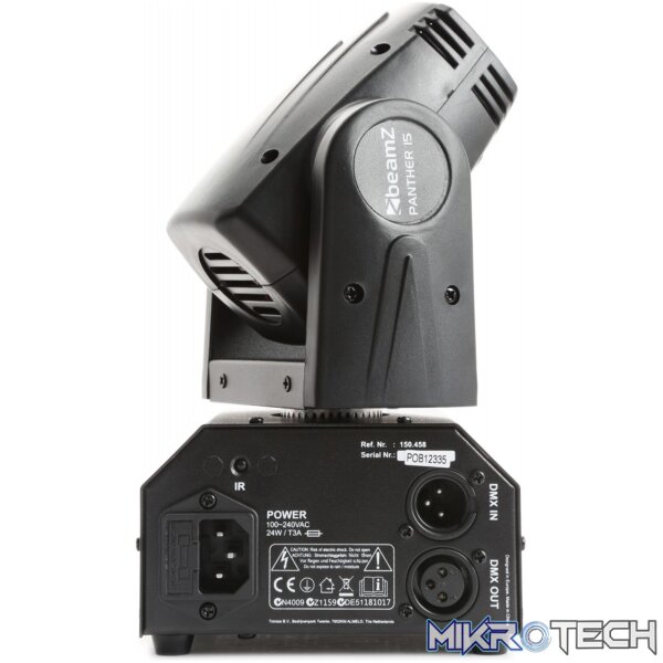 Beamz Panther15 Led Moving Head Beam Irc - Image 3