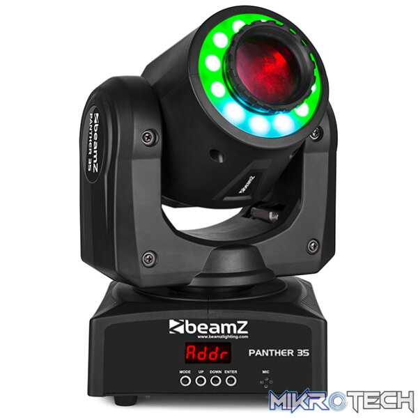 150459B_1 Beamz Panther35 Led Moving Head Spot 1X 35W - Image 1