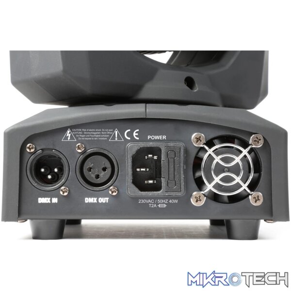 Beamz Panther25 Led Moving Head Spot 1X 12W - Image 3