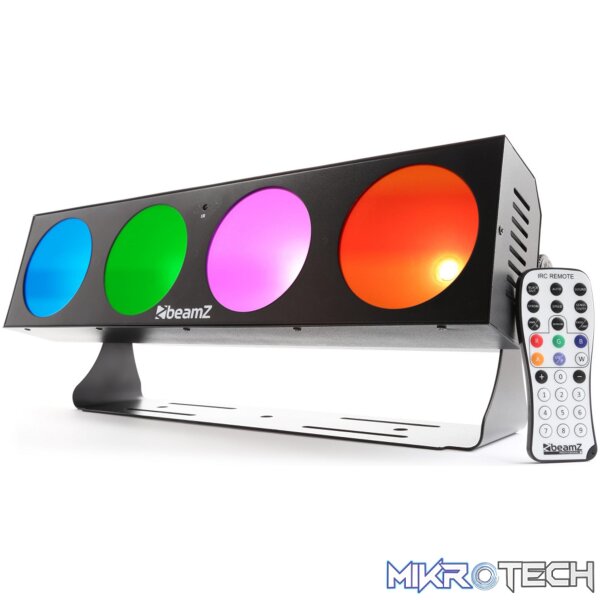 150464B_2 Beamz Lucid1.4 Led Bar 4X 10W Rgb - Image 1