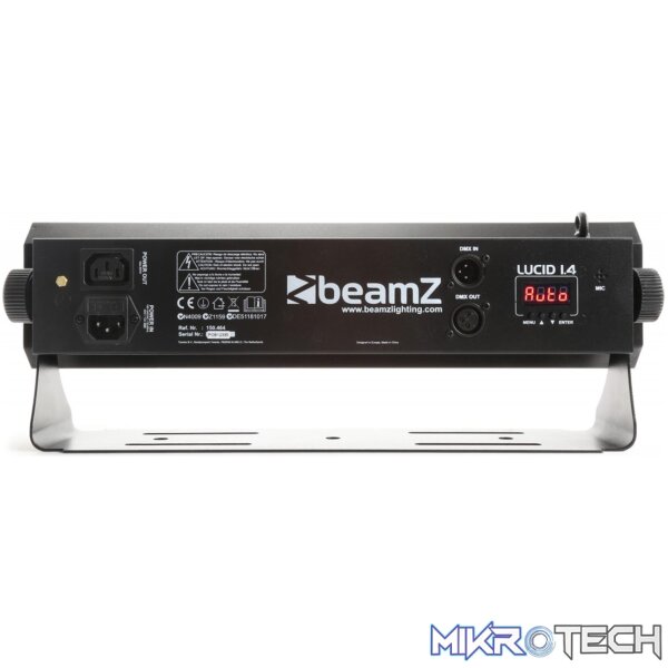 Beamz Lucid1.4 Led Bar 4X 10W Rgb - Image 3