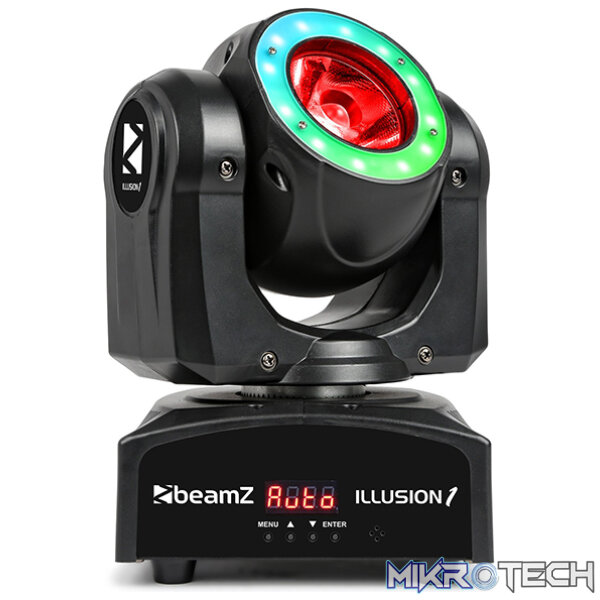 150466B_1 Beamz Illusion 1 Led Moving Head Led Beam - Image 1