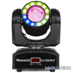 Beamz Illusion 1 Led Moving Head Led Beam - Image 2