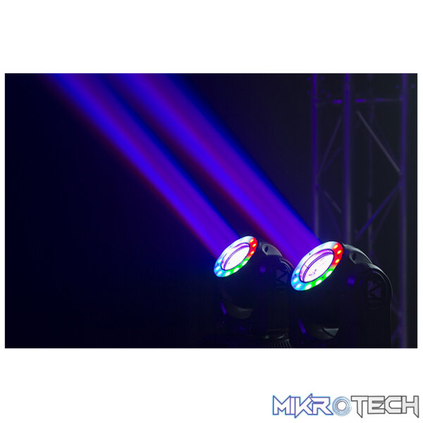 Beamz Illusion 1 Led Moving Head Led Beam - Image 6