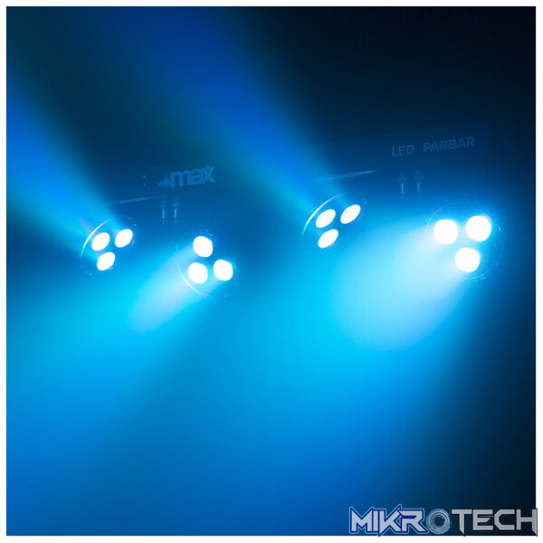 Beamz Partybar4 Led Parbar 4-Way 12X 3W Rgbw - Image 10