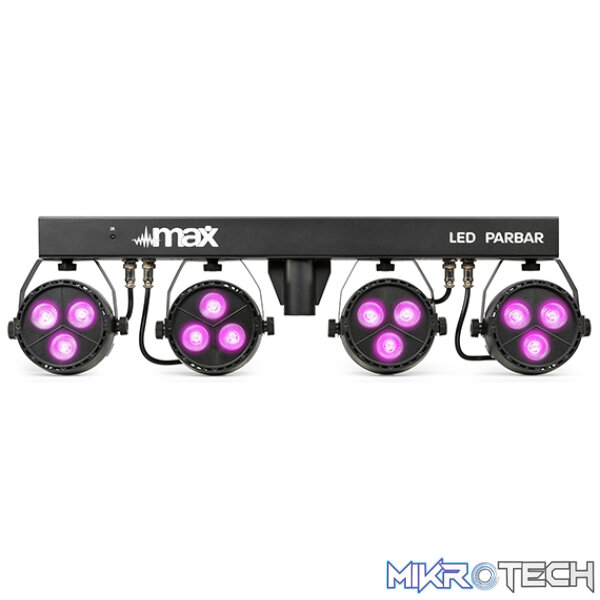 Beamz Partybar4 Led Parbar 4-Way 12X 3W Rgbw - Image 4