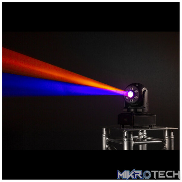 Beamz Mhl75 Led Moving Head Spot 1X 30W Wash 6X 8W Rgbw - Image 10