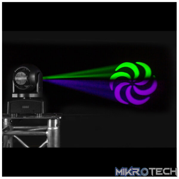 Beamz Mhl75 Led Moving Head Spot 1X 30W Wash 6X 8W Rgbw - Image 11