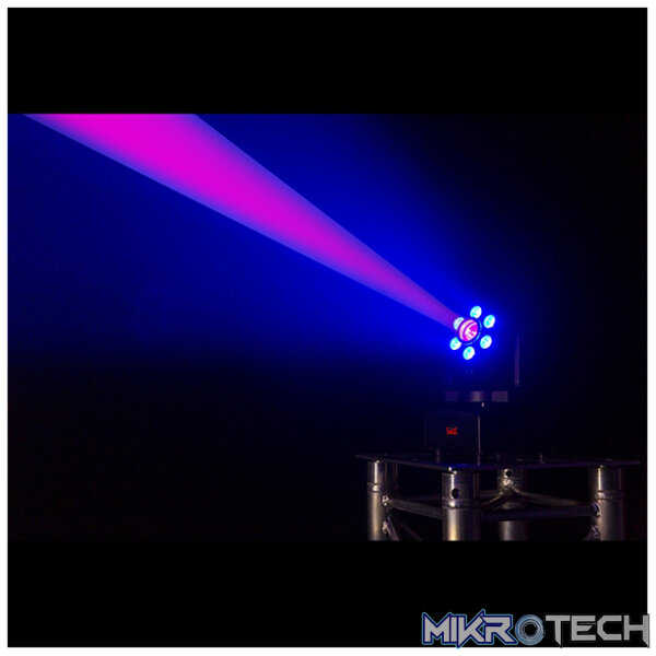 Beamz Mhl75 Led Moving Head Spot 1X 30W Wash 6X 8W Rgbw - Image 9
