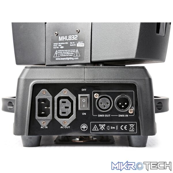 Beamz Mhl832 Led Double Sided Moving Head - Image 3