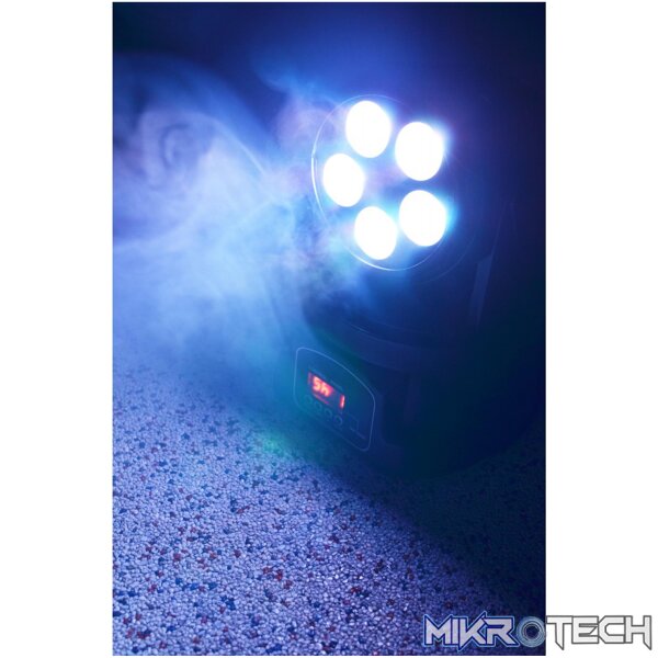 Beamz Mhl90 Led Moving Head Wash 5X 18W Rgbawuv - Image 5