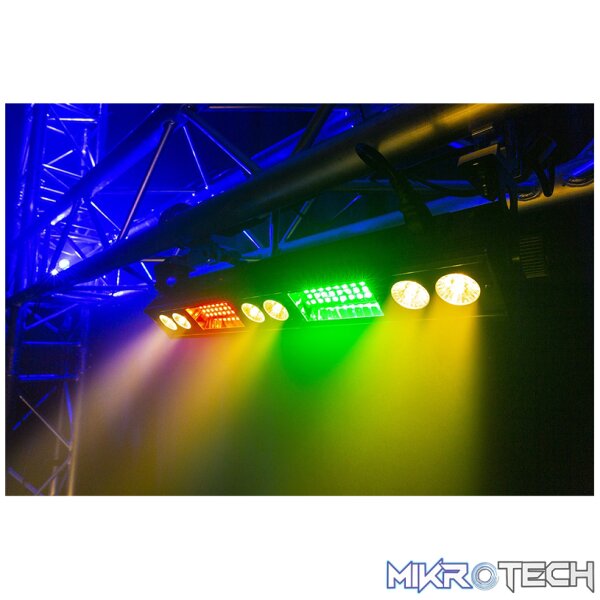 Beamz Lsb340 Led Multi Effect Bar Ip20 6X 3W Ww Strobe Rgb - Image 12