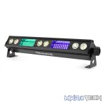 Beamz Lsb340 Led Multi Effect Bar Ip20 6X 3W Ww Strobe Rgb - Image 2