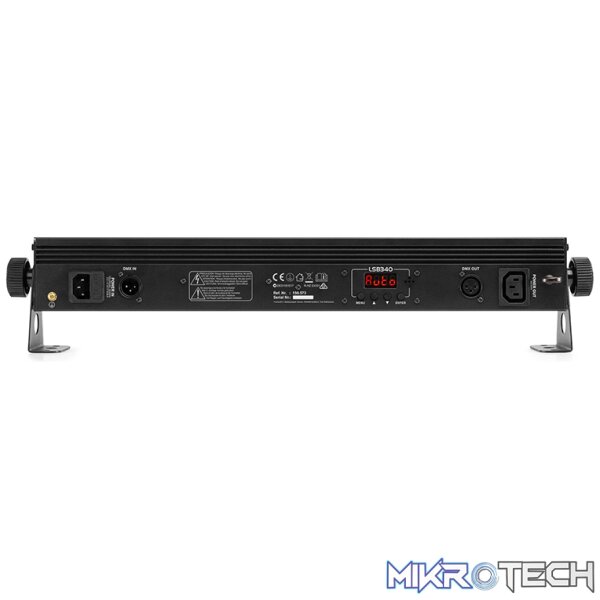 Beamz Lsb340 Led Multi Effect Bar Ip20 6X 3W Ww Strobe Rgb - Image 5