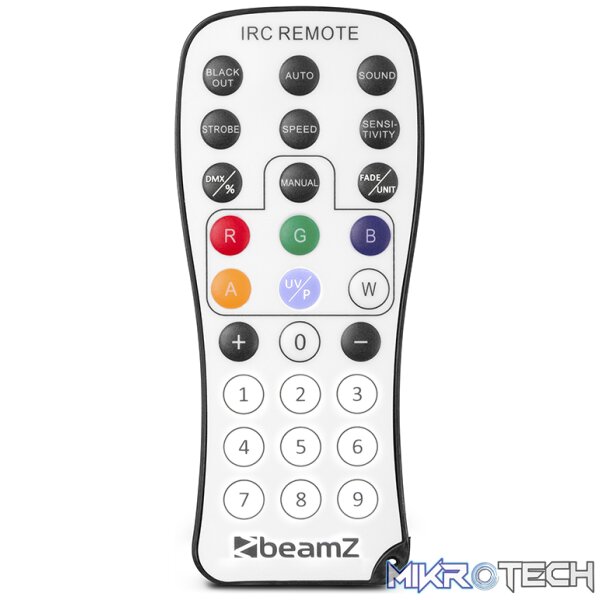 Beamz Lsb340 Led Multi Effect Bar Ip20 6X 3W Ww Strobe Rgb - Image 8