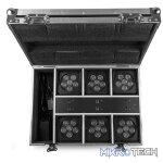 Beamz Bbp62 Led Battery Uplighter Ip65 6X 12W Rgbawuv [6 In A Flightcase] - Image 10