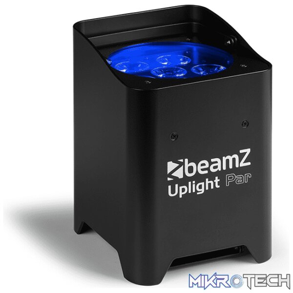 Beamz Bbp62 Led Battery Uplighter Ip65 6X 12W Rgbawuv [6 In A Flightcase] - Image 7
