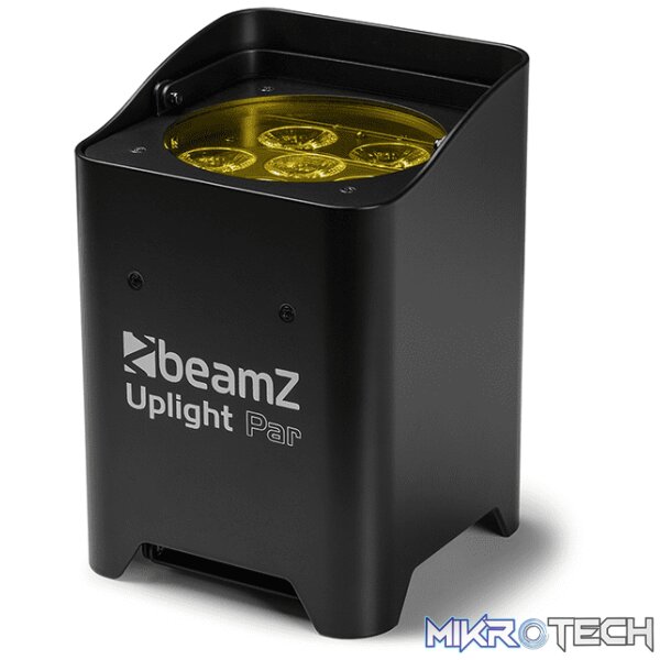 Beamz Bbp62 Led Battery Uplighter Ip65 6X 12W Rgbawuv [6 In A Flightcase] - Image 5