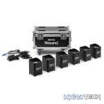 Beamz Bbp62 Led Battery Uplighter Ip65 6X 12W Rgbawuv [6 In A Flightcase] - Image 2