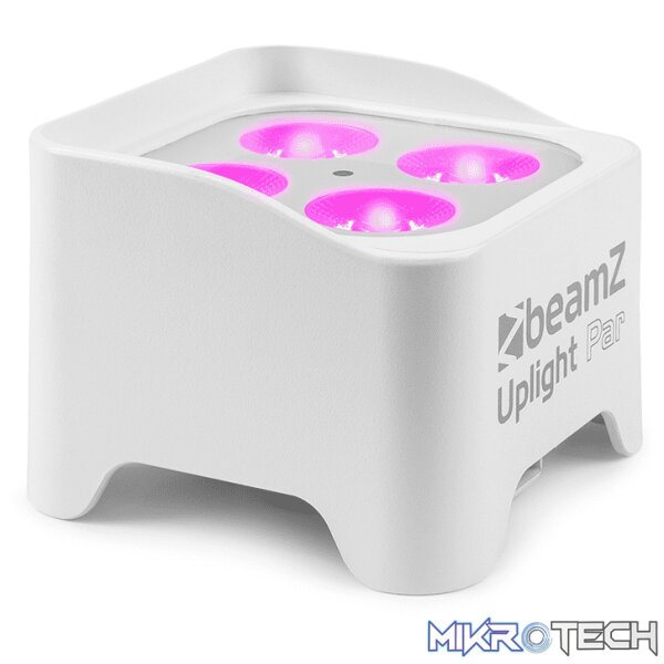 150581B_1 Beamz Bbp90W Led Battery Uplight Par Ip20 4X 4W Rgbuv - Image 1