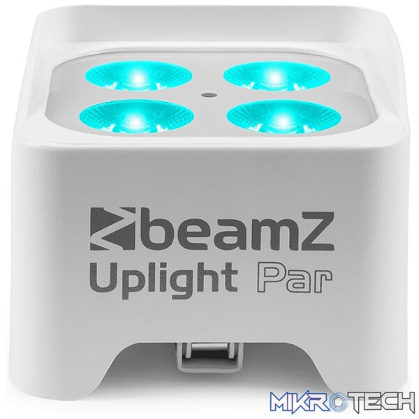 Beamz Bbp90W Led Battery Uplight Par Ip20 4X 4W Rgbuv - Image 2