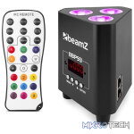 Beamz Bbp93 Led Battery Uplight Par Ip20 3X 10W Rgbw