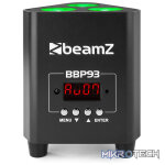 Beamz Bbp93 Led Battery Uplight Par Ip20 3X 10W Rgbw - Image 5