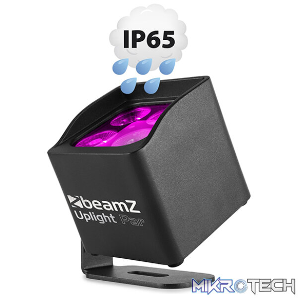 150586B_1 Beamz Bbp44 Led Battery Uplight Par Ip65 4X 4W Rgbw - Image 1