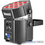Beamzpro Bbp60 Led Uplight Ip20 9X 12W Rgbawuv [6 In A Flightcase] - Image 3