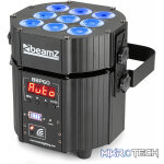 Beamzpro Bbp60 Led Uplight Ip20 9X 12W Rgbawuv [6 In A Flightcase] - Image 5