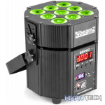 Beamzpro Bbp60 Led Uplight Ip20 9X 12W Rgbawuv [6 In A Flightcase] - Image 6