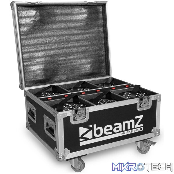Beamzpro Bbp60 Led Uplight Ip20 9X 12W Rgbawuv [6 In A Flightcase] - Image 8