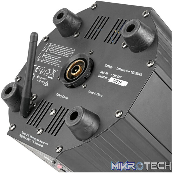 Beamzpro Bbp60 Led Uplight Ip20 9X 12W Rgbawuv [6 In A Flightcase] - Image 9