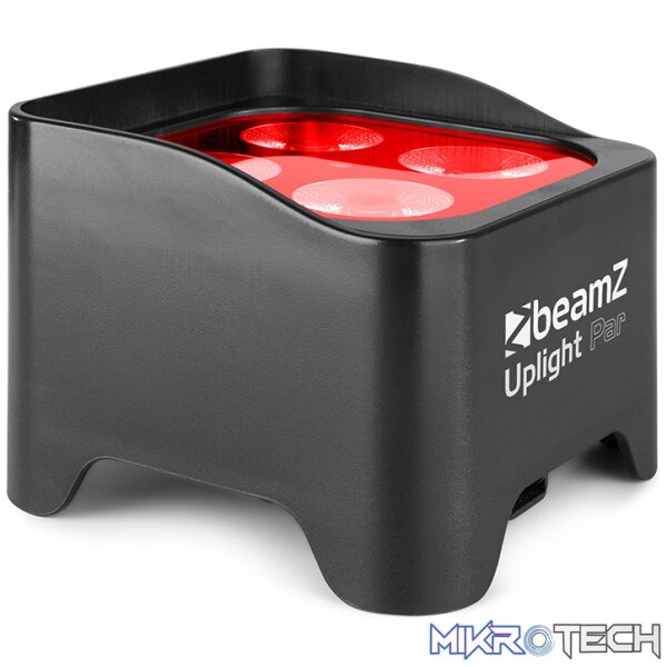 Beamz Bbp90 Led Battery Uplight Par Ip20 4X 4W Rgbuv - Image 4