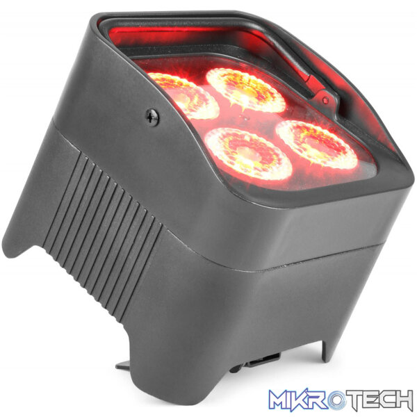 Beamz Bbp94 Led Battery Uplight Par Ip20 4X 10W Rgbawuv - Image 3
