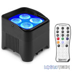 Beamz Bbp94W Led Battery Uplight Par Ip20 4X 12W Rgbawuv