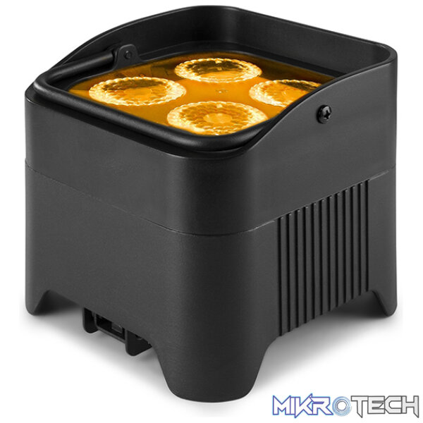 Beamz Bbp94W Led Battery Uplight Par Ip20 4X 12W Rgbawuv - Image 3