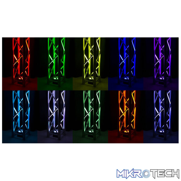 Beamz Bbp94W Led Battery Uplight Par Ip20 4X 12W Rgbawuv - Image 9