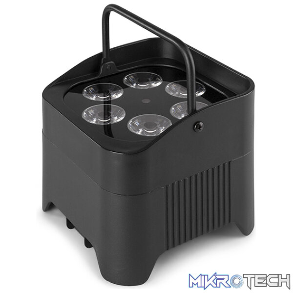 Beamz Bbp96S Led Battery Uplight Par Ip20 6X 12W Rgbawuv - Image 5