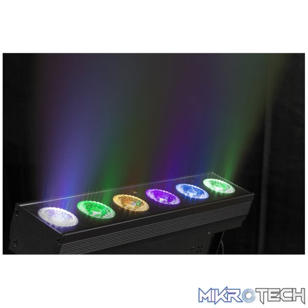 Beamz Bbb612 Led Battery Bar Ip20 6X 12W Rgbawuv - Image 11