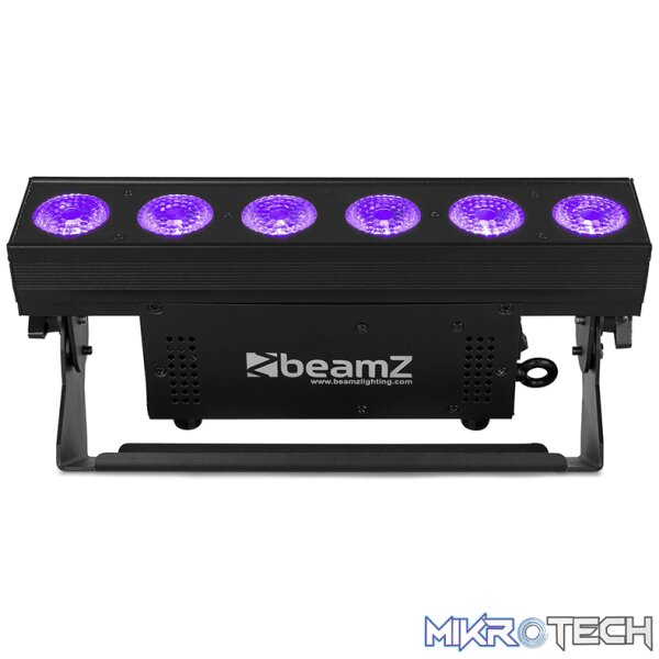 Beamz Bbb612 Led Battery Bar Ip20 6X 12W Rgbawuv - Image 5