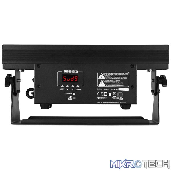 Beamz Bbb612 Led Battery Bar Ip20 6X 12W Rgbawuv - Image 6