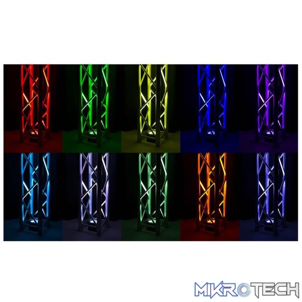 Beamzpro Bbp54 Led Battery Uplight Par Ip54 4X 12W Rgbawuv - Image 4