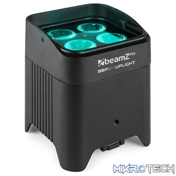 Beamzpro Bbp54 Led Battery Uplight Par Ip54 4X 12W Rgbawuv - Image 2